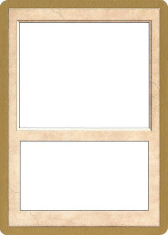 Image for 2002 World Championship Blank Card [World Championship Decks]