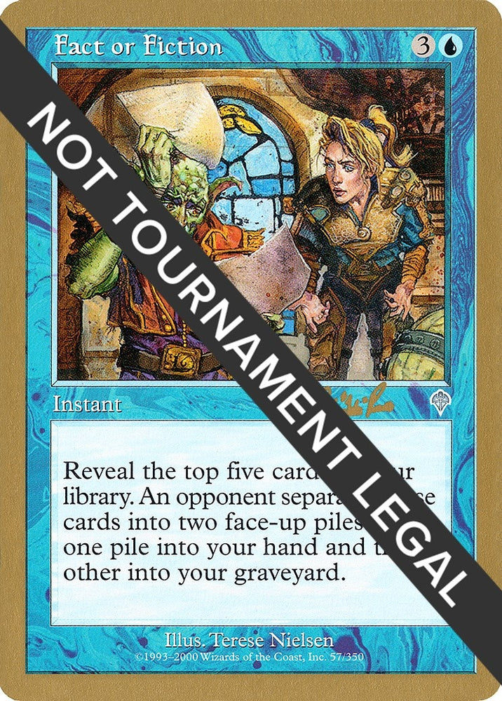 Image for Fact or Fiction - 2002 Carlos Romao (INV) [World Championship Decks]