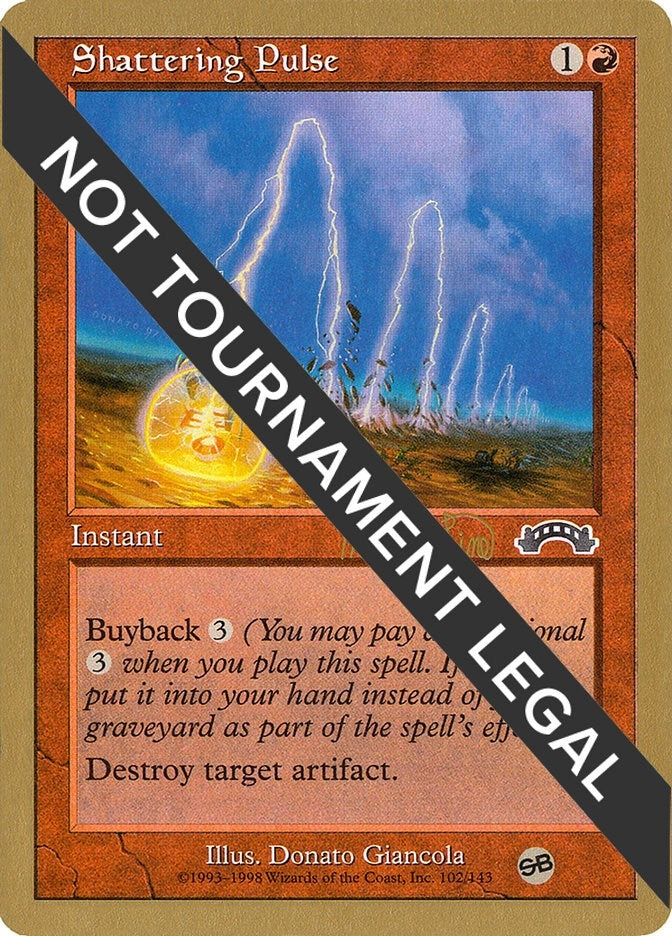 Image for Shattering Pulse - 1999 Kai Budde (EXO) (SB) - Magic: The Gathering