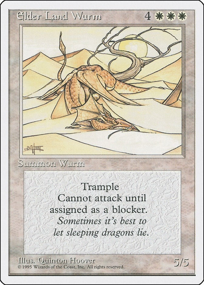 Image for Elder Land Wurm [Fourth Edition]