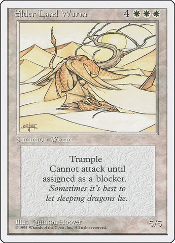 Image for Elder Land Wurm [Fourth Edition]