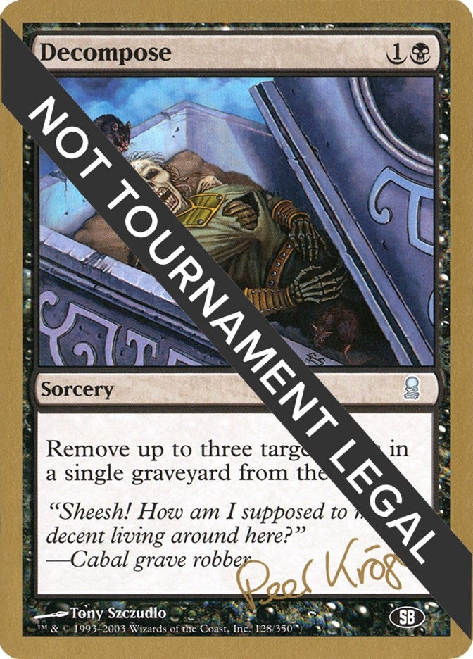 Image for Decompose - 2003 Peer Kroger (ODY) (SB) [World Championship Decks]