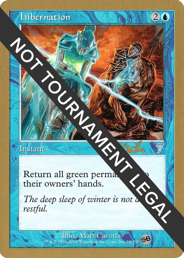 Image for Hibernation - 2002 Carlos Romao (7ED) (SB) [World Championship Decks]