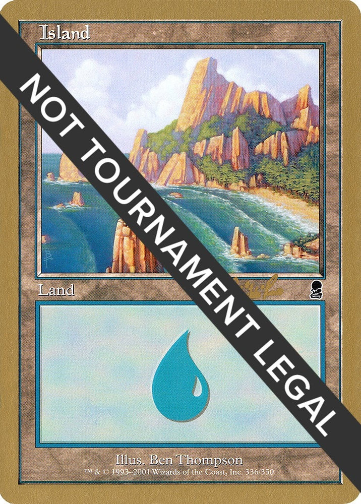 Image for Island (336) - 2002 Carlos Romao (ODY) [World Championship Decks]