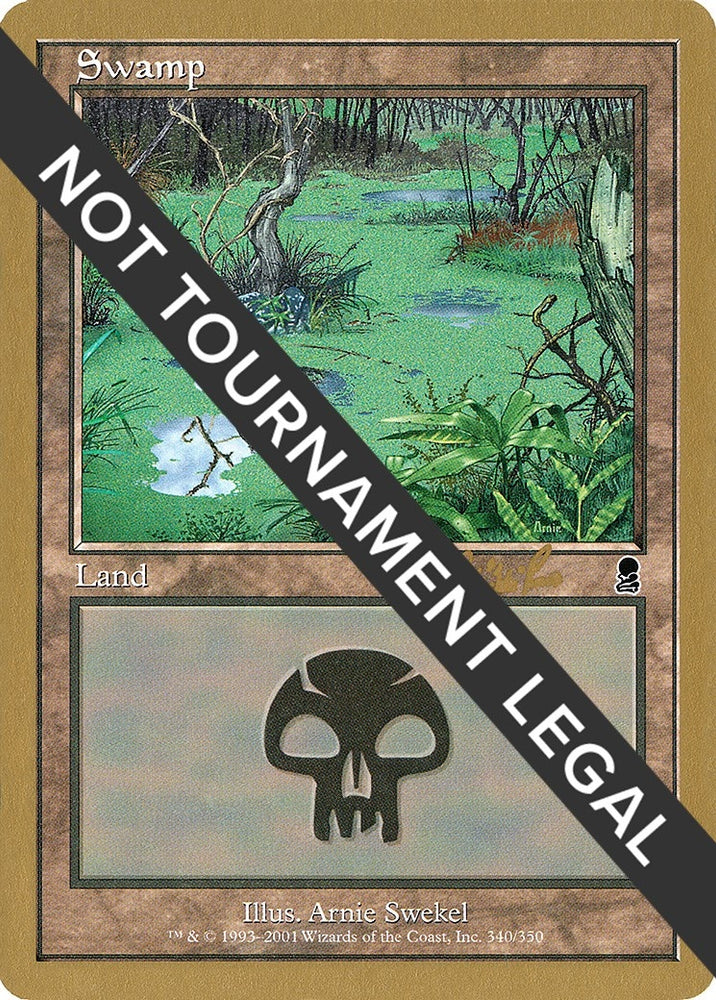Image for Swamp (340) - 2002 Carlos Romao (ODY) - Magic: The Gathering