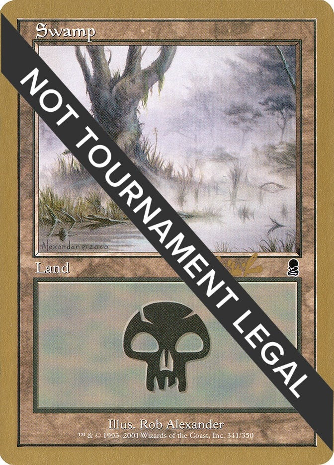 Image for Swamp (341) - 2002 Carlos Romao (ODY) - Magic: The Gathering
