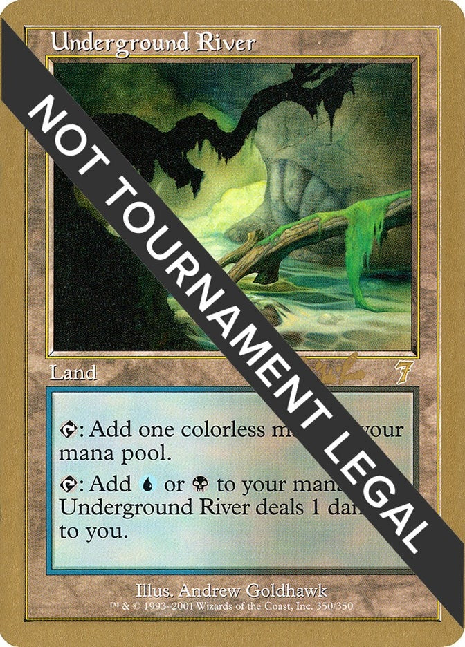 Image for Underground River - 2002 Carlos Romao (7ED) [World Championship Decks]