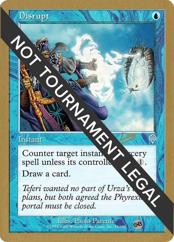 Image for Disrupt - 2002 Raphael Levy (INV) (SB) [World Championship Decks]