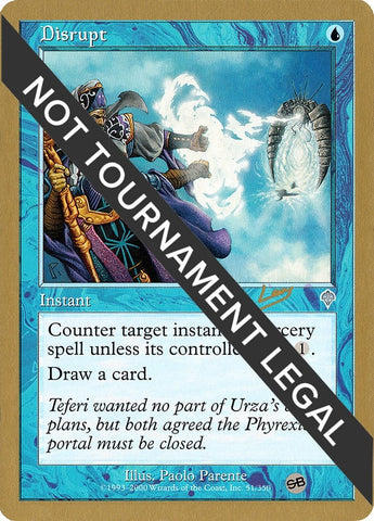 Image for Disrupt - 2002 Raphael Levy (INV) (SB) [World Championship Decks]