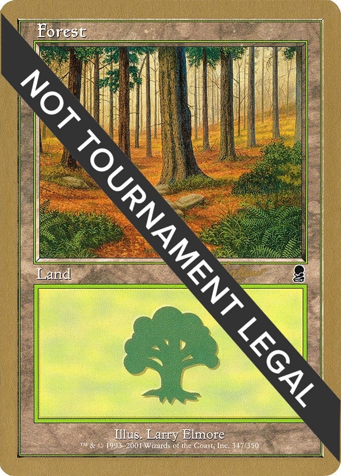 Image for Forest (347) - 2002 Raphael Levy (ODY) [World Championship Decks]