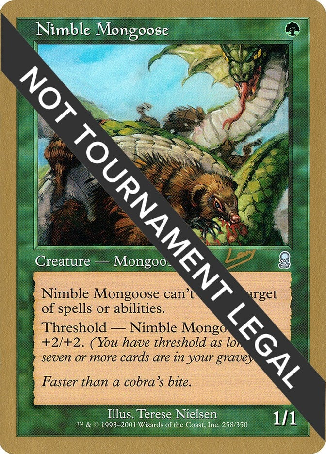 Image for Nimble Mongoose - 2002 Raphael Levy (ODY) [World Championship Decks]