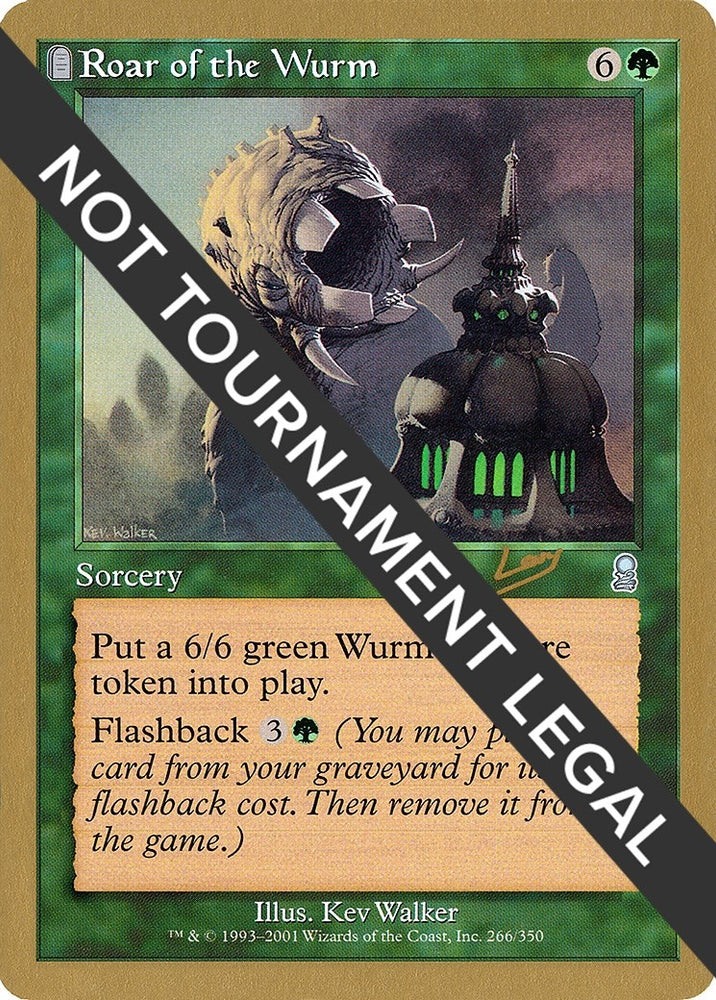 Image for Roar of the Wurm - 2002 Raphael Levy (ODY) [World Championship Decks]