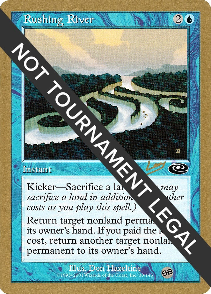 Image for Rushing River - 2002 Raphael Levy (PLS) (SB) [World Championship Decks]