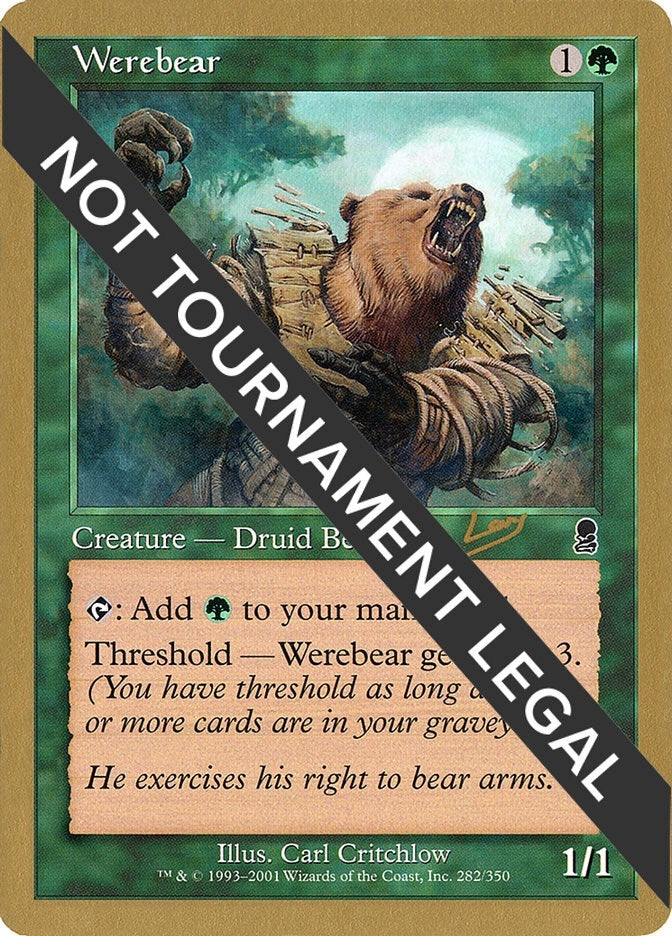 Image for Werebear - 2002 Raphael Levy (ODY) - Magic: The Gathering