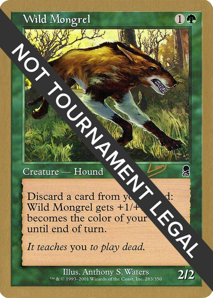 Image for Wild Mongrel - 2002 Raphael Levy (ODY) [World Championship Decks]
