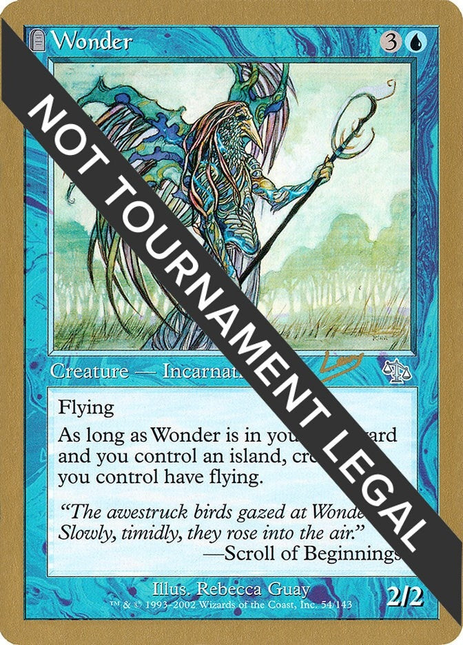 Image for Wonder - 2002 Raphael Levy (JUD) [World Championship Decks]
