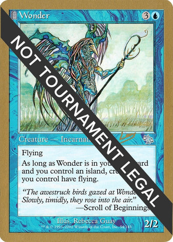 Image for Wonder - 2002 Raphael Levy (JUD) [World Championship Decks]