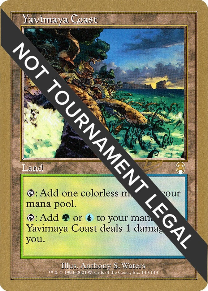 Image for Yavimaya Coast - 2002 Raphael Levy (APC) [World Championship Decks]