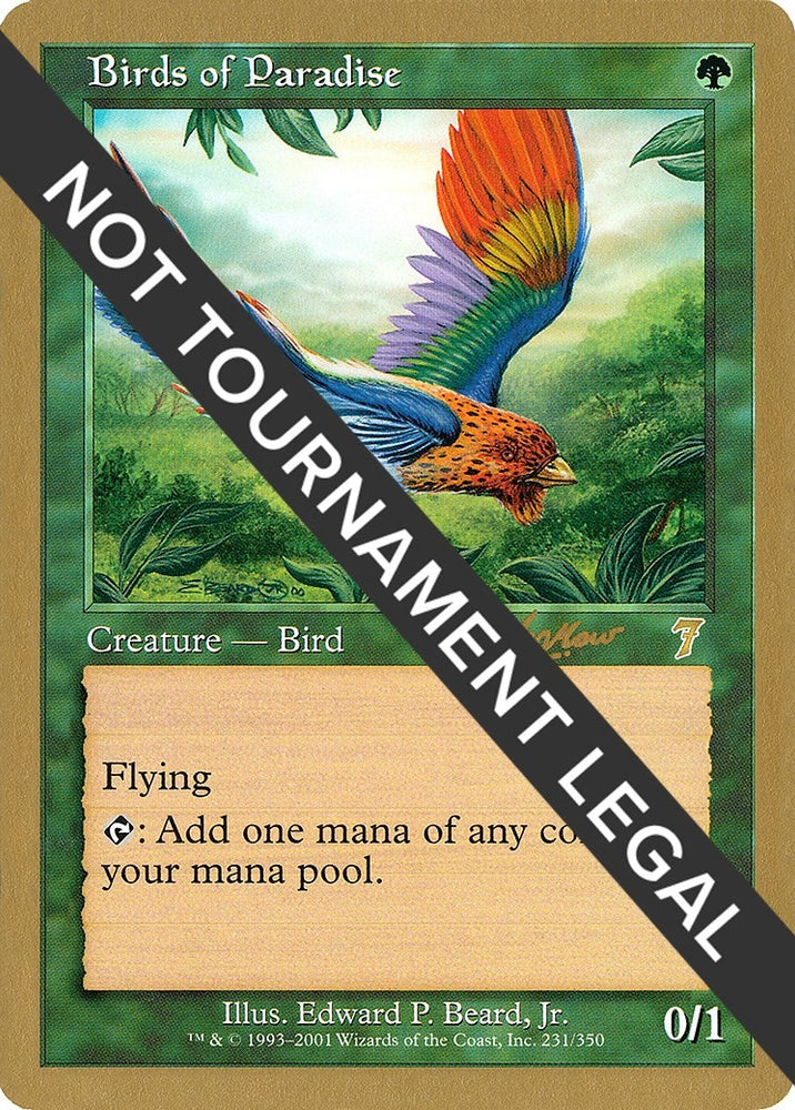 Image for Birds of Paradise - 2002 Sim Han How (7ED) [World Championship Decks]