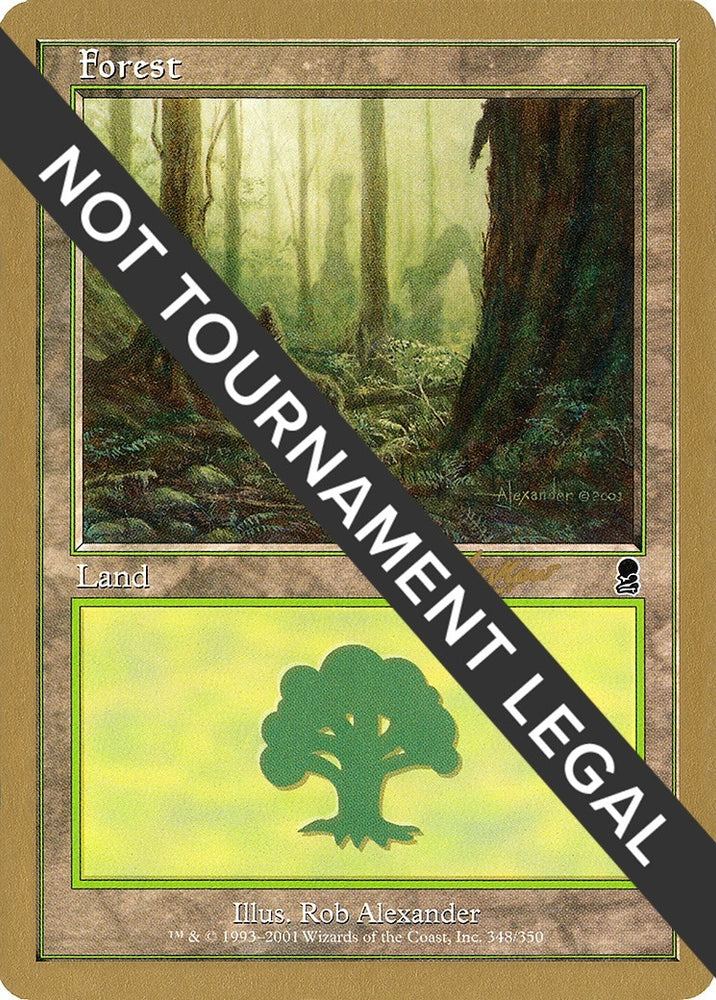 Image for Forest (348) - 2002 Sim Han How (ODY) [World Championship Decks]