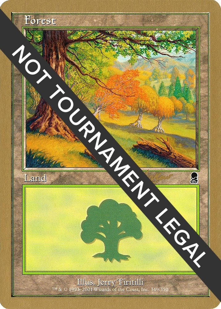 Image for Forest (349) - 2002 Sim Han How (ODY) [World Championship Decks]
