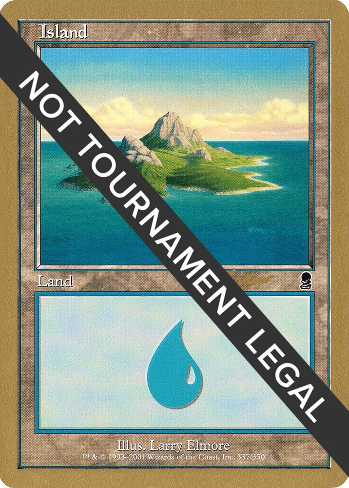 Image for Island (337) - 2002 Sim Han How (ODY) [World Championship Decks]