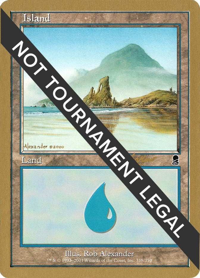 Image for Island (338) - 2002 Sim Han How (ODY) [World Championship Decks]