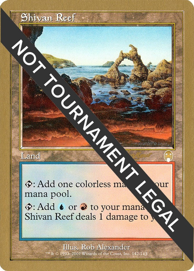 Image for Shivan Reef - 2002 Sim Han How (APC) - Magic: The Gathering