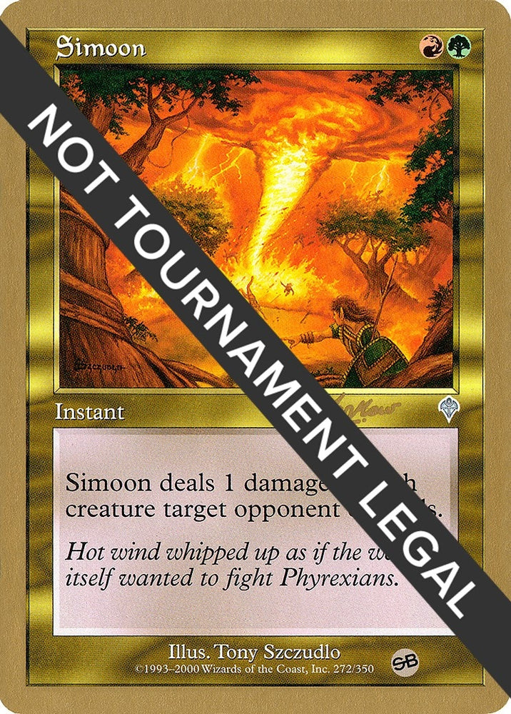 Image for Simoon - 2002 Sim Han How (INV) (SB) - Magic: The Gathering