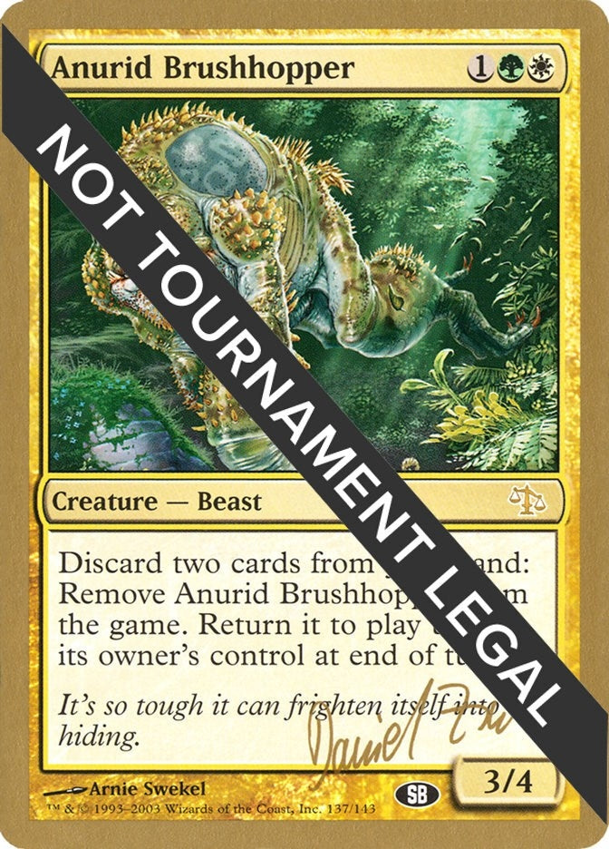 Image for Anurid Brushhopper - 2003 Daniel Zink (JUD) (SB) [World Championship Decks]