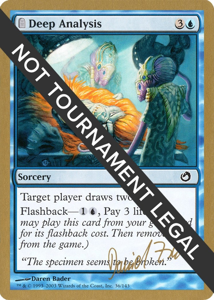 Image for Deep Analysis - 2003 Daniel Zink (TOR) [World Championship Decks]