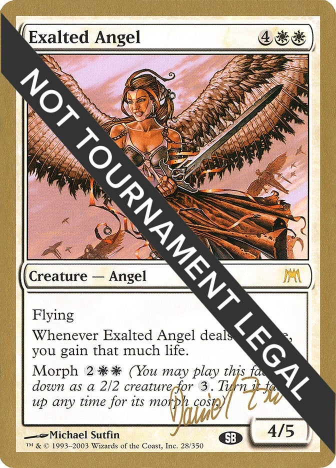 Image for Exalted Angel - 2003 Daniel Zink (ONS) (SB) [World Championship Decks]