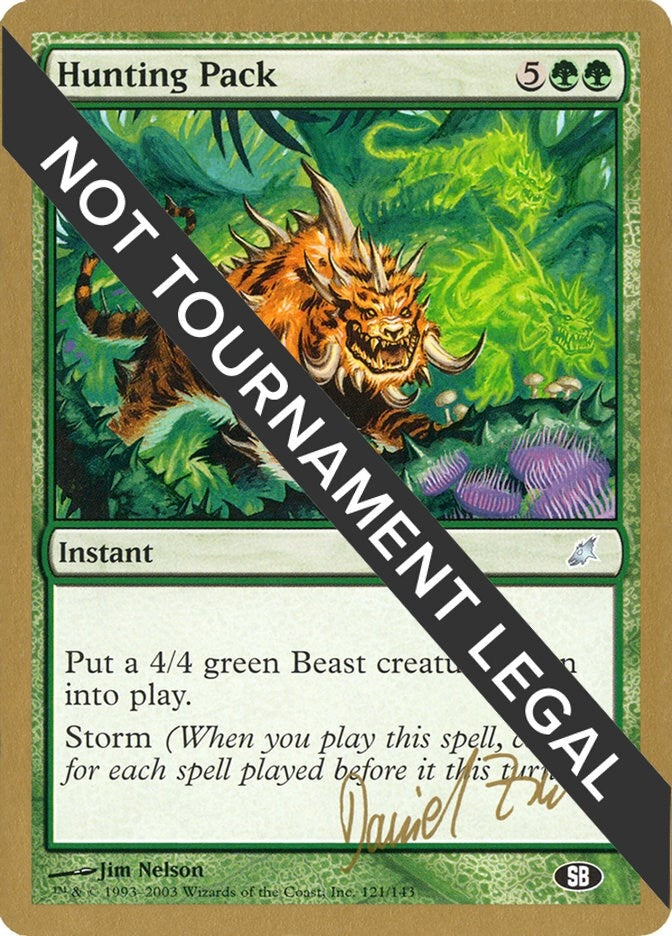 Image for Hunting Pack - 2003 Daniel Zink (SCG) (SB) [World Championship Decks]