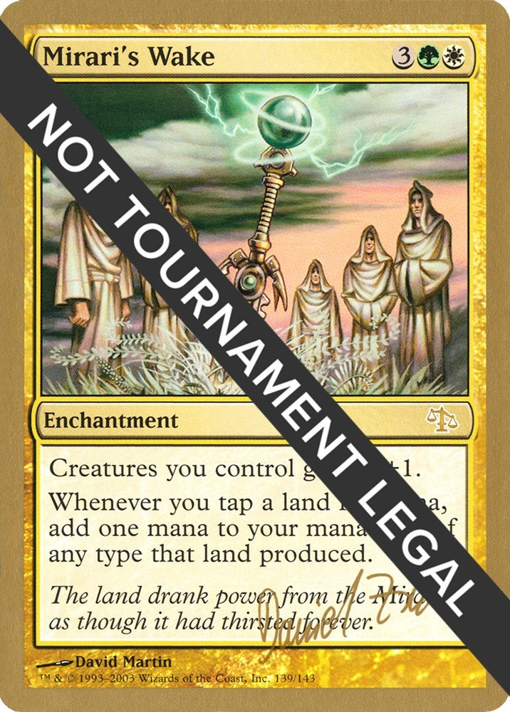 Image for Mirari's Wake - 2003 Daniel Zink (JUD) [World Championship Decks]