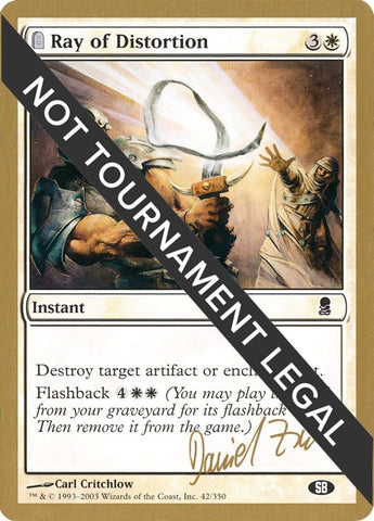 Image for Ray of Distortion - 2003 Daniel Zink (ODY) (SB) [World Championship Decks]