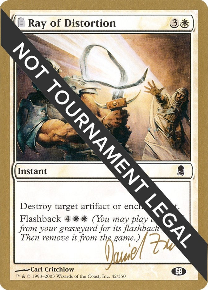 Image for Ray of Distortion - 2003 Daniel Zink (ODY) (SB) - Magic: The Gathering