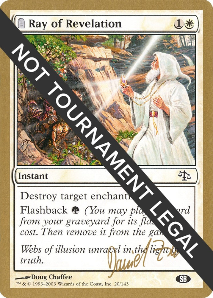 Image for Ray of Revelation - 2003 Daniel Zink (JUD) (SB) [World Championship Decks]