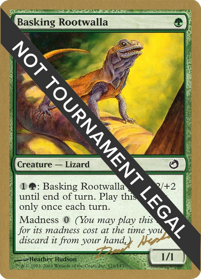 Image for Basking Rootwalla - 2003 Dave Humpherys (TOR) [World Championship Decks]