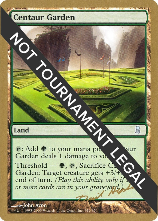 Image for Centaur Garden - 2003 Dave Humpherys (ODY) [World Championship Decks]