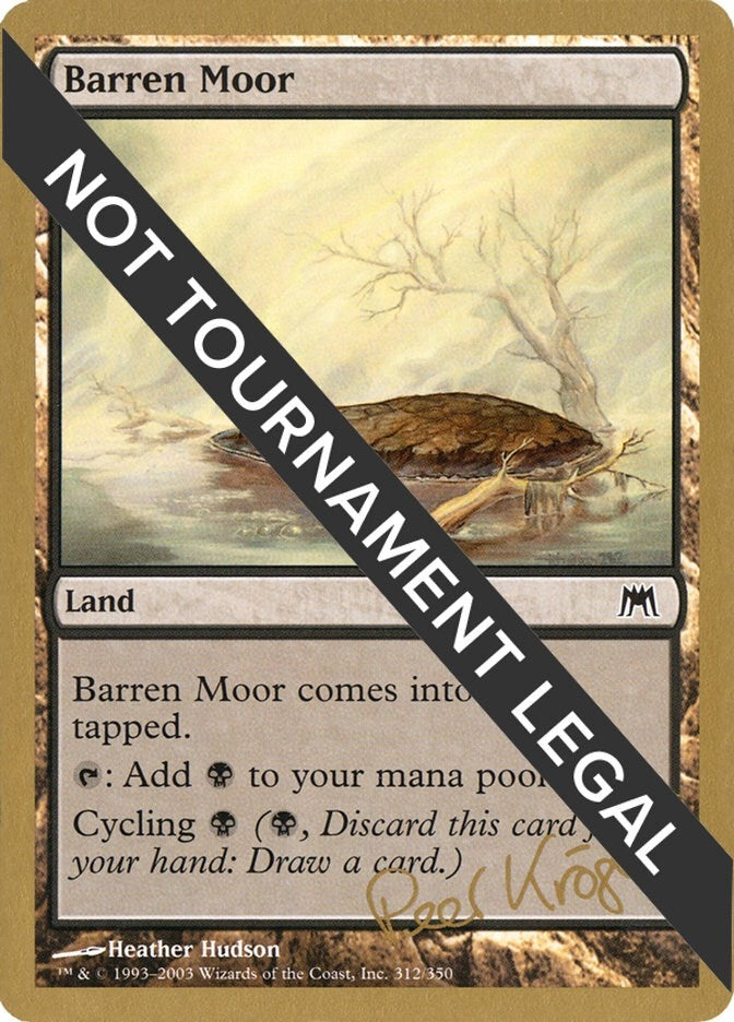 Image for Barren Moor - 2003 Peer Kroger (ONS) [World Championship Decks]