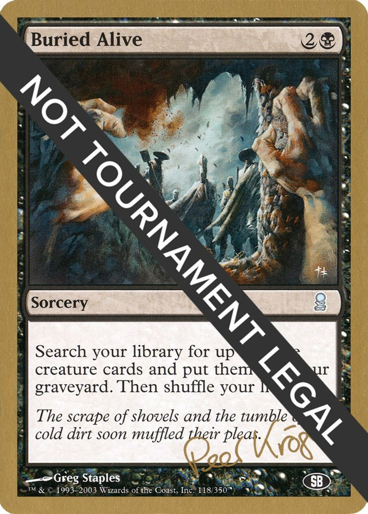 Image for Buried Alive - 2003 Peer Kroger (ODY) (SB) [World Championship Decks]