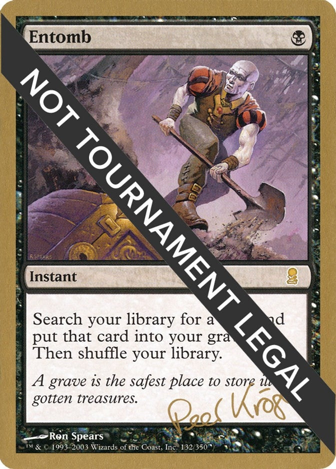 Image for Entomb - 2003 Peer Kroger (ODY) [World Championship Decks]