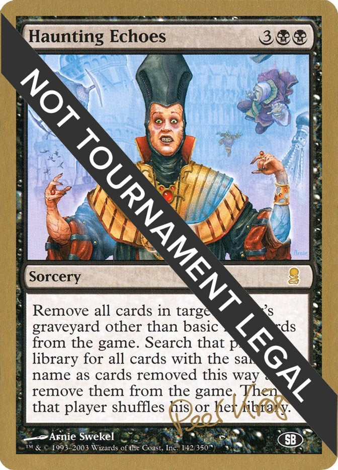 Image for Haunting Echoes - 2003 Peer Kroger (JUD) (SB) [World Championship Decks]