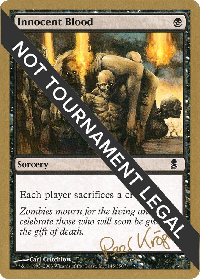 Image for Innocent Blood - 2003 Peer Kroger (ODY) [World Championship Decks]