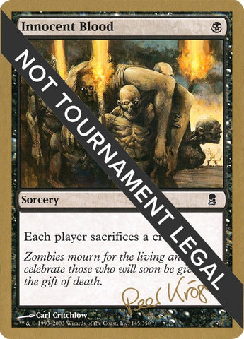 Image for Innocent Blood - 2003 Peer Kroger (ODY) [World Championship Decks]