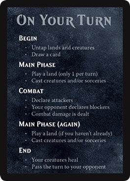 Image for Rules Card (Spellslinger - Boros) [Unique and Miscellaneous Promos]