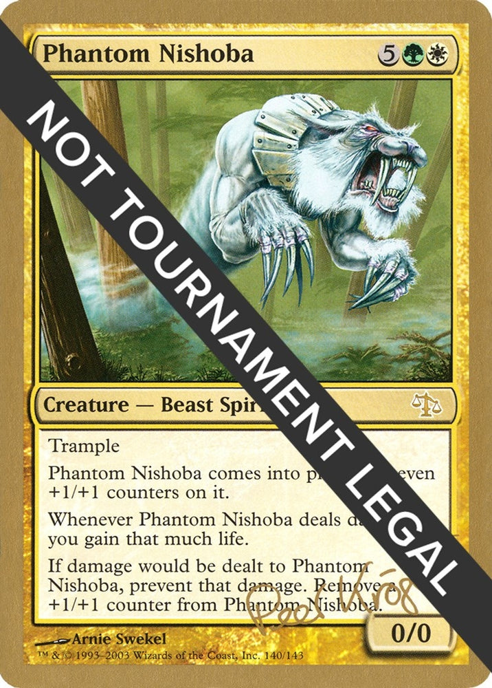 Image for Phantom Nishoba - 2003 Peer Kroger (JUD) [World Championship Decks]