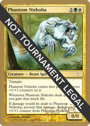 Image for Phantom Nishoba - 2003 Peer Kroger (JUD) [World Championship Decks]