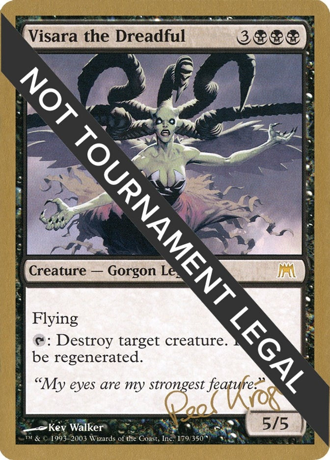 Image for Visara the Dreadful - 2003 Peer Kroger (ONS) [World Championship Decks]