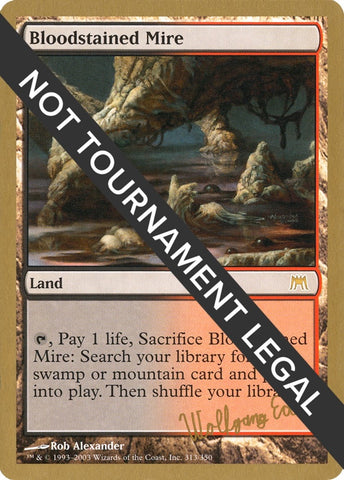 Image for Bloodstained Mire - 2003 Wolfgang Eder (ONS) [World Championship Decks]